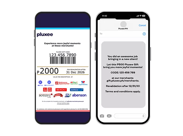 Pluxee Gift code 